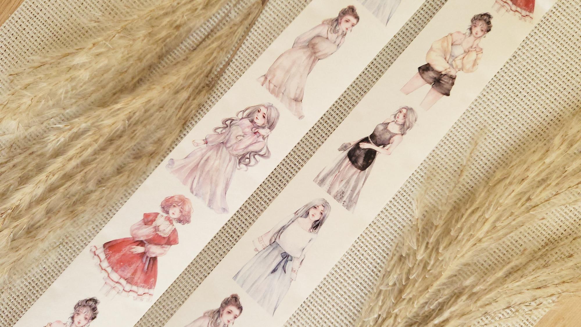 Design Washi Tape Mädchen